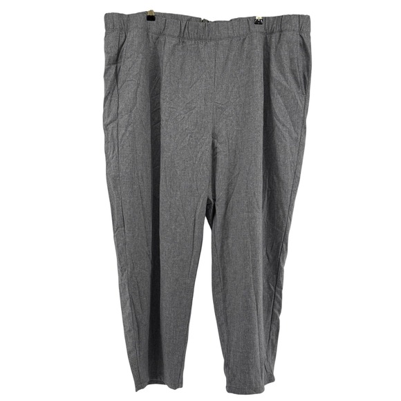 Eileen Fisher Pants - Eileen Fisher Tapered Ankle Pant 3X Moon Grey 100% Wool Plus Size NEW Casual